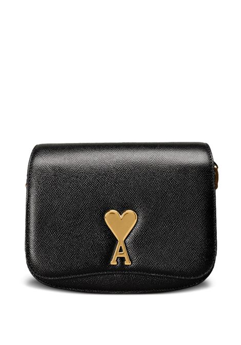 Borsa a tracolla Paris in nero AMI Paris - donna AMI PARIS | ULL005AL0036001